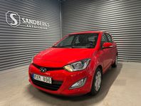 Hyundai i20 1.4 101hk Premium Automat Farthållare 1 ägare