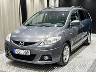 Mazda 5 2.0 145hk 7sits Farthållare SoV Fintskick Nybesikad