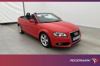 Audi A3 Cabriolet TFSI 160hk S-Line Farthållare Halvskinn