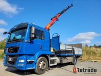 Man TGM 18.290 Euro 6 Kranbil Palfinger med bak-gavellyft