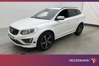 Volvo XC60 Polestar D4 AWD R-Design Skinn VOC Värm Pano H/K