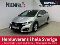 Honda Civic 1.8 i-VTEC Sport SoV-hjul/MoK/B-kamera/Kamkedja