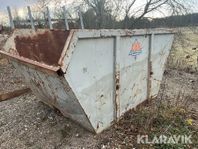 Liftdumpercontainer, Hyllsystem 2st & Skopa