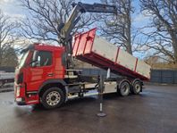 VOLVO FM 6X2 TIPP O KRAN EURO-6