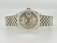 Rolex Datejust 31 Stål/Vitguld med diamanter