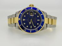 Rolex Submariner Guld & Stål Blå