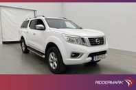 Nissan Navara Tekna 2.3 4WD D-Värm Drag Diff Skinn Kåpa Moms