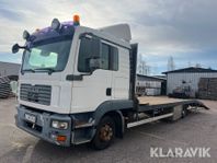 Fordonstransport MAN TGL 12. 240 med vinsch