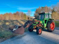 Deutz-Fahr 5206 med lastare och redskap till