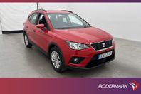 Seat Arona 1.6 TDI 95hk M&K-Värmare Sensorer Bluetooth