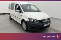 Volkswagen Caddy Maxi Life 2.0 Värmare Dragkrok 5-Sits Moms