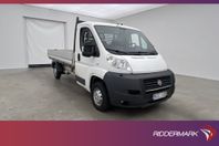 Fiat Ducato 2.3 Flakbil Värmare Dragkrok 3-Sits Moms