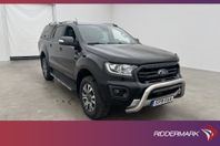 Ford ranger Wildtrak 2.0 213hk 4x4 Värm Drag Diff Skinn Moms