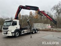 Kranväxlare Volvo FM 410 Palfinger PK 34002-SH med jib