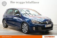 Volkswagen Golf 5-dörrars GTD Navi B-kam Drag K-rem bytt