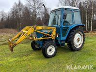 Traktor Ford 4100 med frontlastare