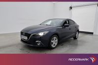 Mazda 3 Sedan 150hk Optimum M&K-Värmare BOSE HUD Kamera Navi