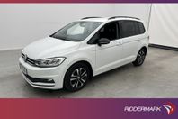 Volkswagen Touran TSI 115hk 7-Sits M&K-Värmare Kamera Drag