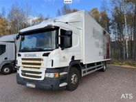 Skåpbil Scania P250 med bakgavellyft