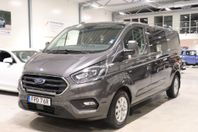 Ford Transit Custom Crew Van 170HK Leasbar Aut/Drag/D-värm