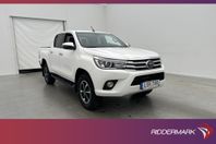 Toyota Hilux Premium 2.4 AWD M/K-Värm Drag Diff Skinn LÅGMIL