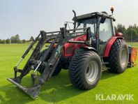 Traktor Massey Ferguson 4225 med lastare och