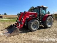 Traktor Massey Ferguson 5610 med frontlastare