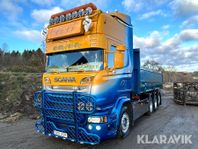 Lastväxlare Scania R580 LB8x4 tipp & krok