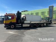 Maskintransport / Kranbil Scania P 710 8 x 4