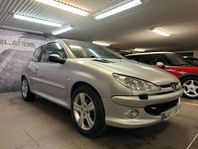 Peugeot 206 3-dörrar 1.6 Sport, NY Besiktigad, Servad