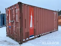 Container 20 fot med innehåll 2 st