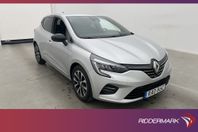 Renault Clio 1.0 91hk Intens Navi Kamera Rattvärme Halvskinn