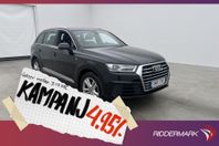 Audi Q7 TDI V6 Q 272hk S-Line 7-sits BOSE Cockp 4,95% Ränta