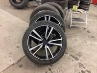 Vinterhjul 17 tum 5x112 Dubb 225-45-17 VW Audi Skoda mfl