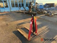 Pallyft hydraulisk Hiab med rotator