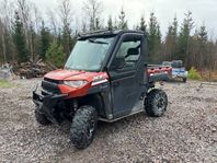 UTV Polaris Ranger XP 1000 | 750 mil | Hydraulisk plog