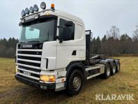 Lastbil Scania 124 G med Laxo snabblås och Jo