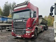 Scania R 620 Dragbil med ZORZI Tipptrailer