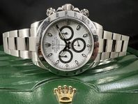 Rolex Cosmograph Daytona 116520 Vit Fullset 2014