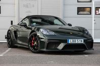 Porsche Boxster 718 Spyder 420hk PTS 'Brewster Green' PDK