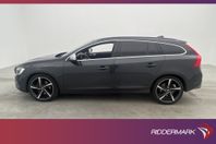 Volvo V60 D4 181hk AWD R-Design D-Värm VOC T-Lucka Skinn GPS