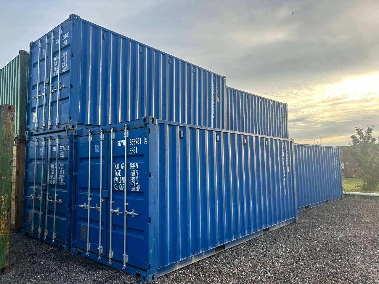 Nya 20 Fot Containers