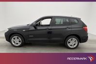 BMW X3 xDrive20d 190hk D-Värmare Skinn 0,52l/mil