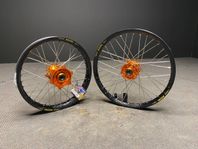 Talon komplett hjulset orange-Svart KTM