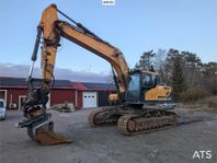 Grävmaskin Hyundai HX260HW - Tiltrotator och skopa (SE VIDEO