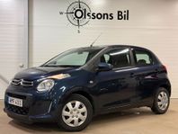 Citroën C1 1.2 VTi 5 Dörrar Lågskatt Lågmil Sovhjul