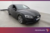 Audi A5 Sportback 45 TFSI Q 245hk S-Line Panorama Sensorer