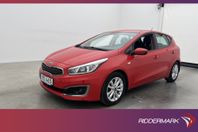 Kia Cee´d 1.4 CVVT 99hk Comfort Sensorer Rattvärm Farthållar