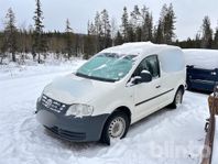 Lätt lastbil VW CADDY SKÅP Reservdelsobjekt/Repobjekt