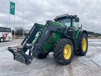 Traktor John Deere 6170R med Quicke Q7 lastare